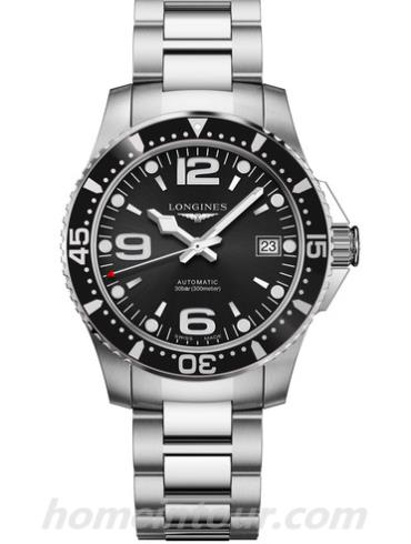 浪琴L3.741.4.56.6男表康卡斯系列-表带/表径39mm