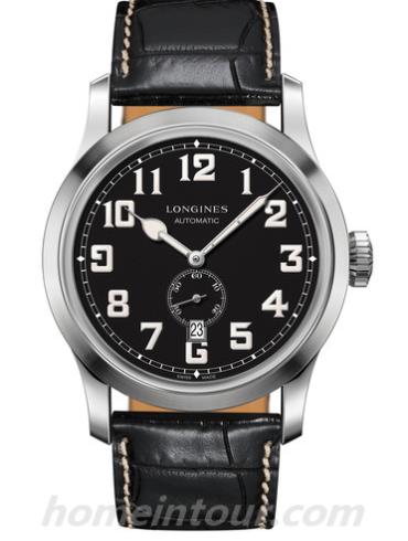 浪琴L2.811.4.53.0男表经典复古系列-表带/表径44mm