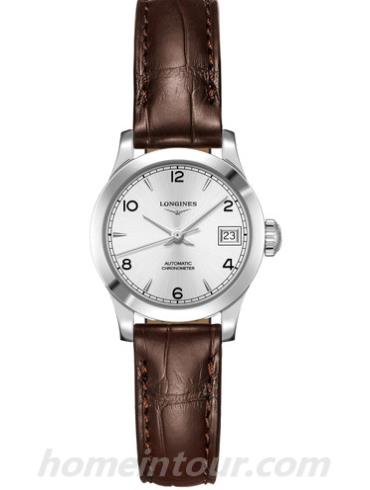 浪琴L2.320.4.76.2男表开创者系列-表带/表径26mm