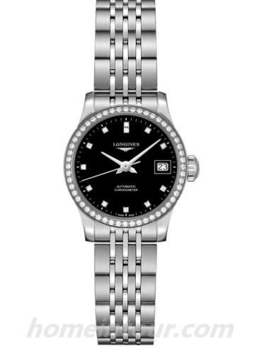 浪琴L2.320.0.57.6男表开创者系列-表带/表径26mm