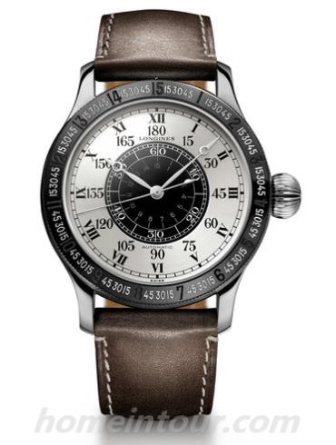 浪琴L2.678.1.71.0男表浪琴其它系列-棕色表带/表径47.5mm