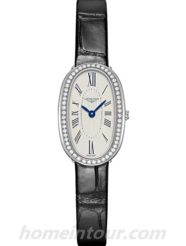 浪琴L2.305.0.71.0女表圆舞曲系列-黑色表带/表径18.90 X 29.40mm