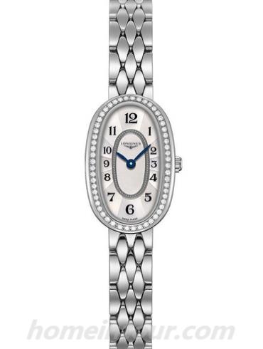 浪琴L2.304.0.83.6女表圆舞曲系列-银色表带/表径16.00 X 25.00mm
