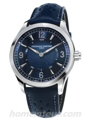 康斯登FC-282AN5B6男表传统型智能腕表-蓝色表带/表径42mm