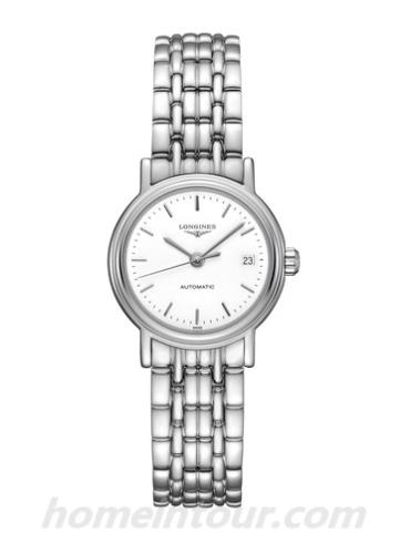 浪琴L4.321.4.12.6女表瑰丽系列-银色表带/表径25.5mm