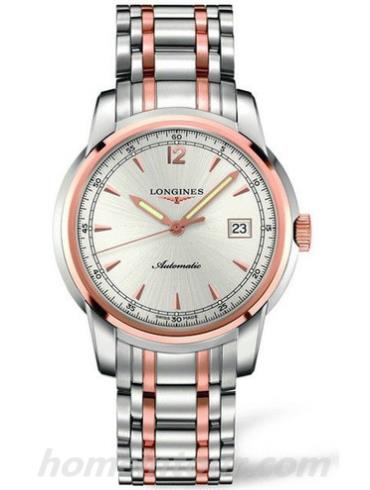 浪琴L2.766.5.79.7男表索伊米亚系列-间金色表带/表径41mm