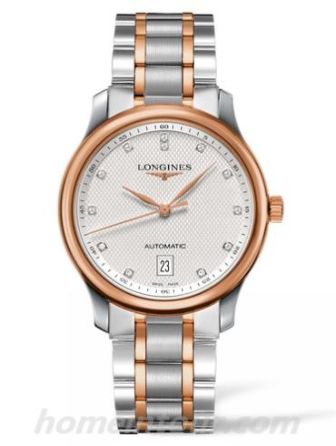 浪琴L2.766.5.79.0男表索伊米亚系列-棕色表带/表径41mm