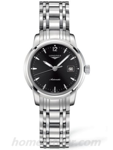 浪琴L2.563.4.52.6女表索伊米亚系列-银色表带/表径30mm