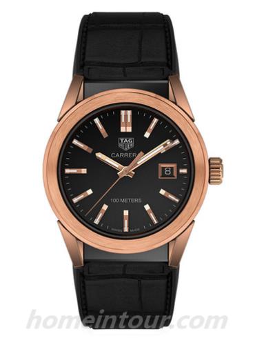 豪雅WBG1351.FC6418女表卡莱拉Carrera系列-黑色表带/表径36mm