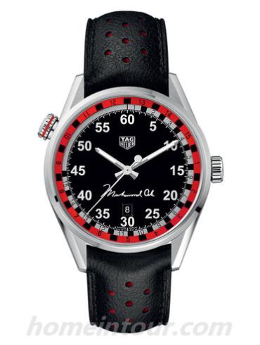 豪雅WAR2A11.FC6337男表卡莱拉Carrera系列-黑色表带/表径43mm