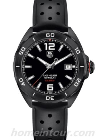 豪雅WAZ2115.FT8023男表FORMULA 1系列-黑色表带/表径41mm