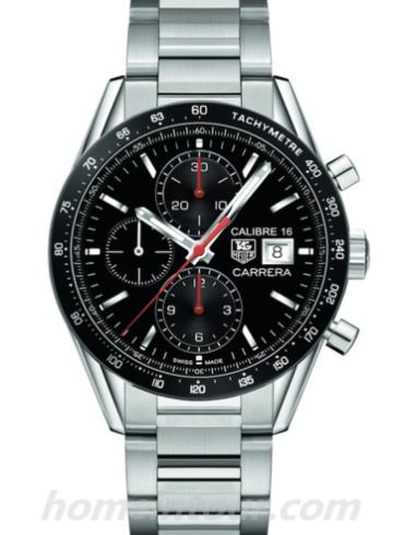 豪雅CV201AK.BA0727男表卡莱拉Carrera系列-银色表带/表径41mm