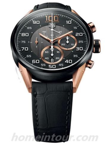 豪雅CAR5A50.FC6319男表专业运动系列-黑色表带/表径45mm