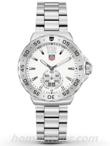 豪雅WAU1113.BA0858男表F1系列-银色表带/表径42mm