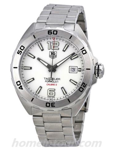 豪雅WAZ2114.BA0875男表FORMULA 1系列-银色表带/表径&#8211;