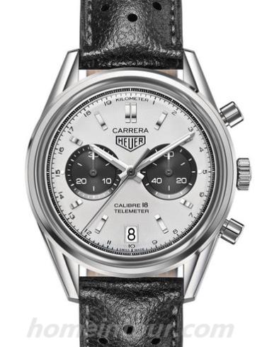 豪雅CAR221A.FC6353男表卡莱拉Carrera系列-黑色表带/表径39mm