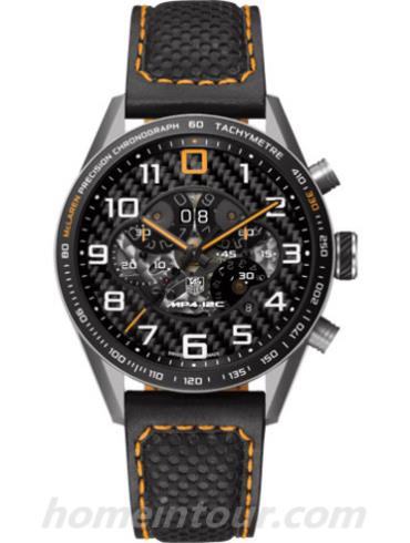 豪雅CAR2080.FC6286男表卡莱拉Carrera系列-黑色表带/表径43mm