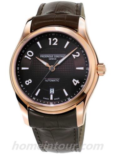 康斯登FC-303RMC6B4男表Runabout赛艇系列-棕色表带/表径43mm