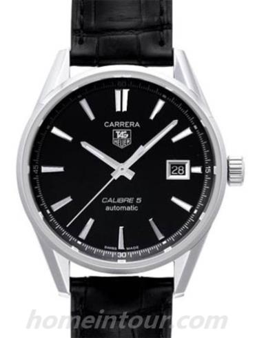 豪雅WAR211A.FC6180男表卡莱拉Carrera系列-黑色表带/表径39mm
