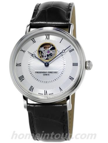 康斯登FC-312MC4S36男表心跳系列-黑色表带/表径39mm