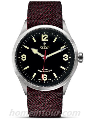 帝舵79910-0010男表启承系列RANGER-黑红色表带/表径41mm