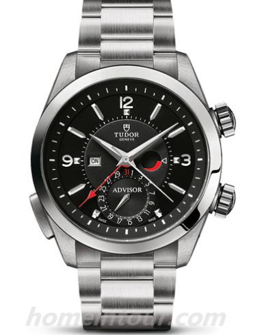 帝舵79620TN-0001男表启承系列慧鸣-银色表带/表径42mm