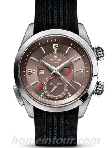 帝舵79620TC-0004男表启承系列慧鸣-黑色表带/表径42mm