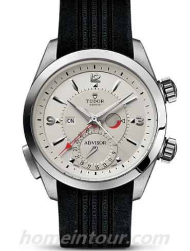 帝舵79620T-0009男表启承系列慧鸣-黑色表带/表径42mm