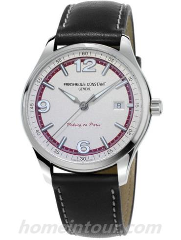 康斯登FC-303WBRP5B6男表古董赛车系列-黑色表带/表径40mm