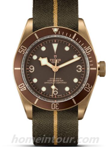 帝舵79250BM-0004男表碧湾系列-黑色表带/表径43mm