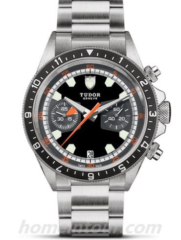 帝舵70330N-0002男表启承系列计时腕表-银色表带/表径42mm