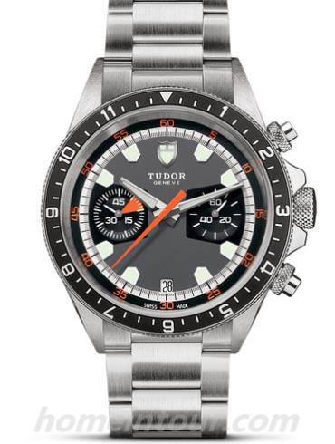 帝舵70330N-0001男表启承系列计时腕表-银色表带/表径42mm