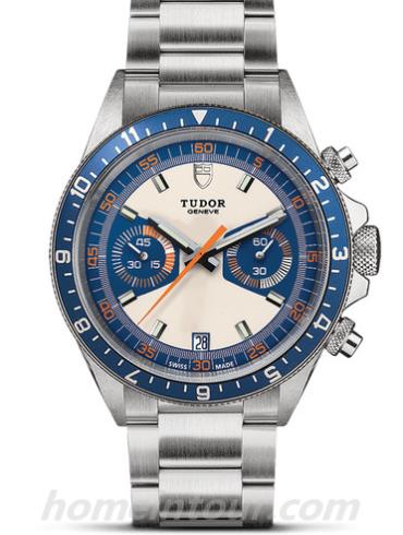 帝舵70330B-0001男表启承系列计时腕表-银色表带/表径42mm