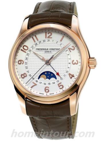 康斯登FC-330RM6B4男表Runabout赛艇系列-棕色表带/表径43mm