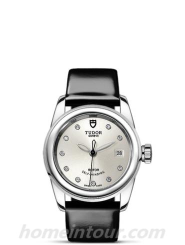 帝舵51000-0019女表骏珏系列-黑色表带/表径26mm