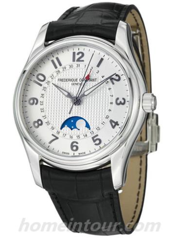 康斯登FC-330RM6B6男表Runabout赛艇系列-黑色表带/表径43mm