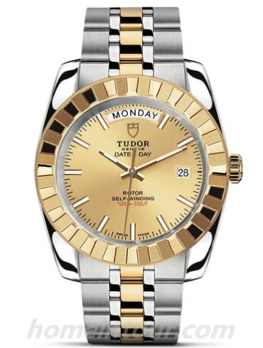 帝舵23013-0023男表Classic经典系列-金刚色表带/表径41mm