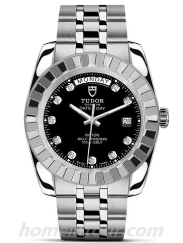 帝舵23010-0017男表Classic经典系列-银色表带/表径41mm