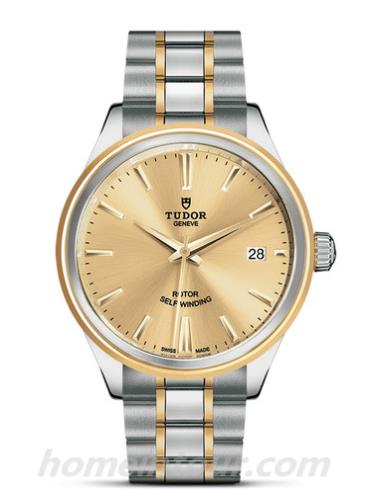 帝舵12503-0001男表Style风尚系列-银色表带/表径38mm