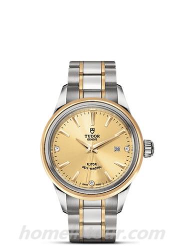 帝舵12103-0004女表Style风尚系列-银色表带/表径28mm