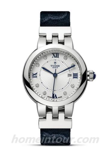 帝舵35500-0005女表玫瑰系列-黑色表带/表径26mm