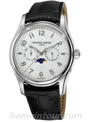 康斯登FC-360RM6B6男表Runabout赛艇系列-黑色表带/表径43mm