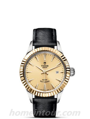 帝舵12113-0019女表Style风尚系列-金色表带/表径28mm