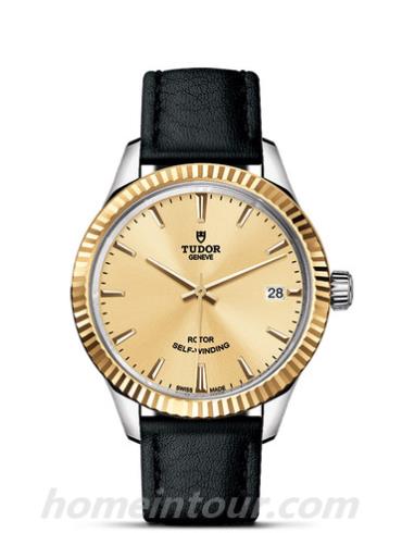 帝舵12313-0017女表Style风尚系列-黑色表带/表径34mm