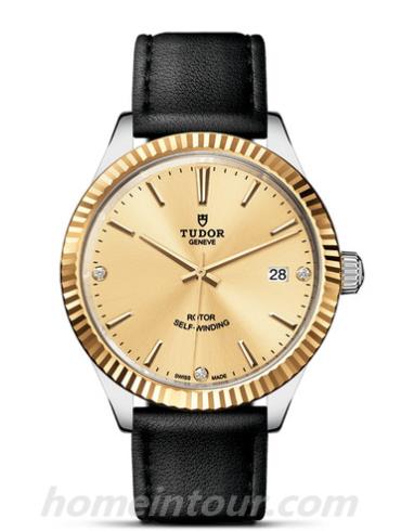 帝舵12513-0020男表Style风尚系列-黑色表带/表径38mm