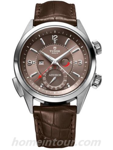 帝舵79620TC_Leather男表Heritage系列-棕色表带/表径42mm