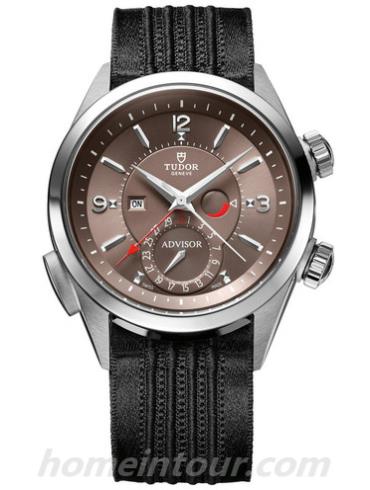 帝舵79620TC男表Heritage系列-黑色表带/表径42mm