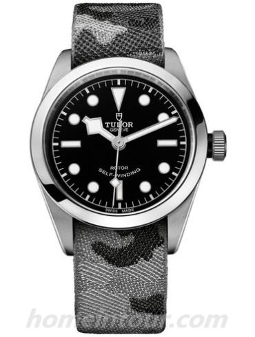 帝舵79500女表Heritage系列-灰色表带/表径36mm