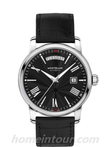 万宝龙115936男表明星4810系列-黑色表带/表径40.5mm