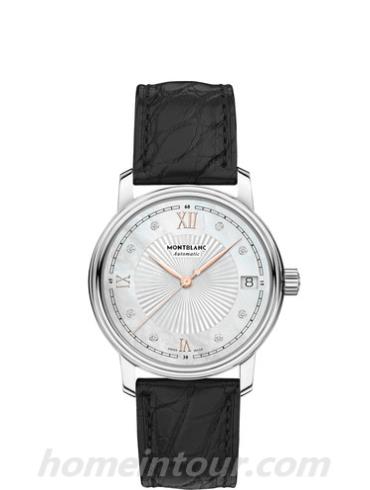 万宝龙114957女表传统系列-黑色表带/表径32mm